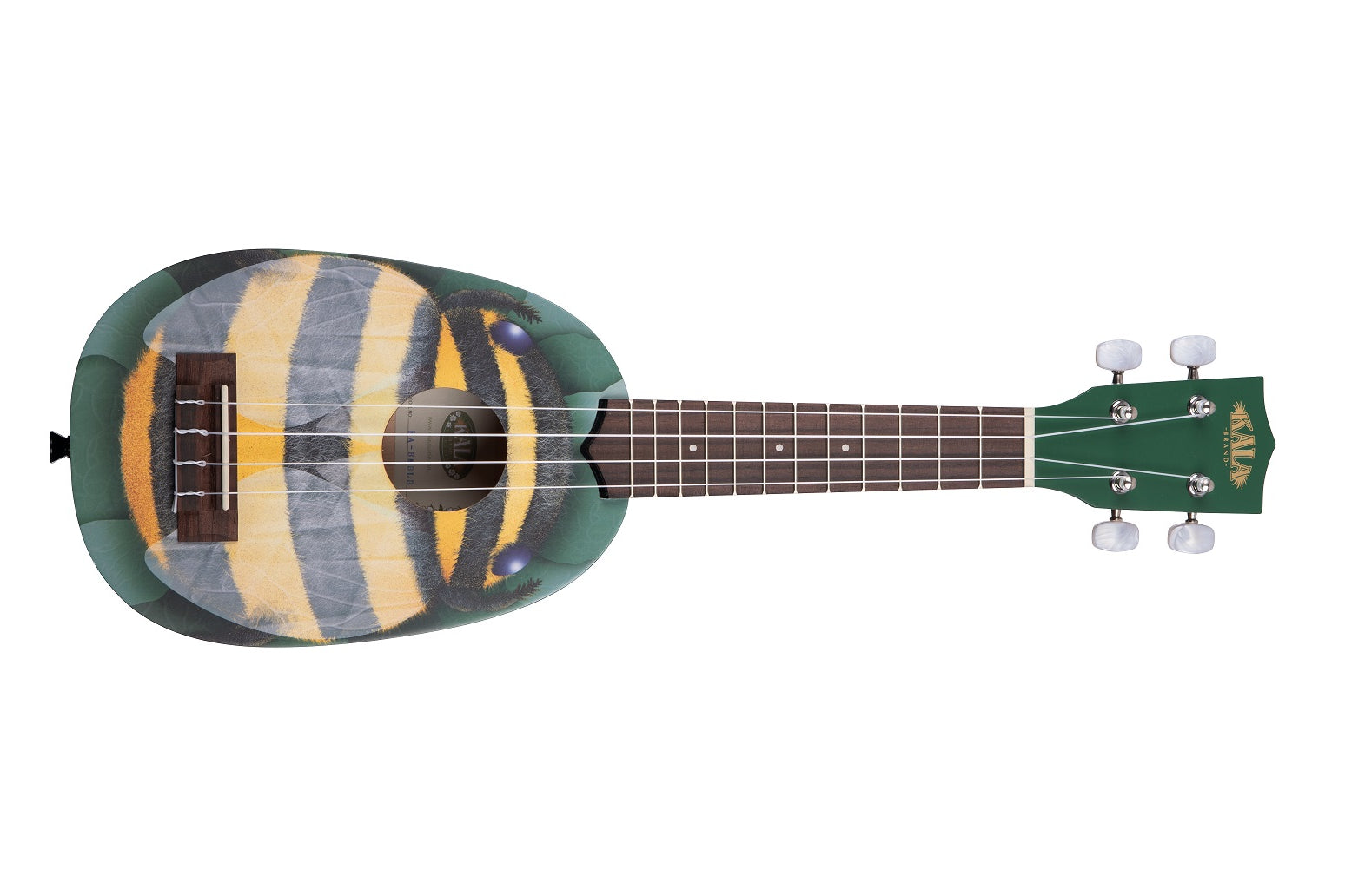 Kala KA-NV-HBEE - ''Bugs'' - ukulele soprano Honey Bee - c/borsa