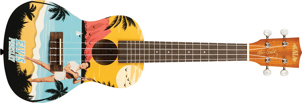 Kala KALA-LTP-C-EBH - Ukulele concerto Elvis Blue Hawaii