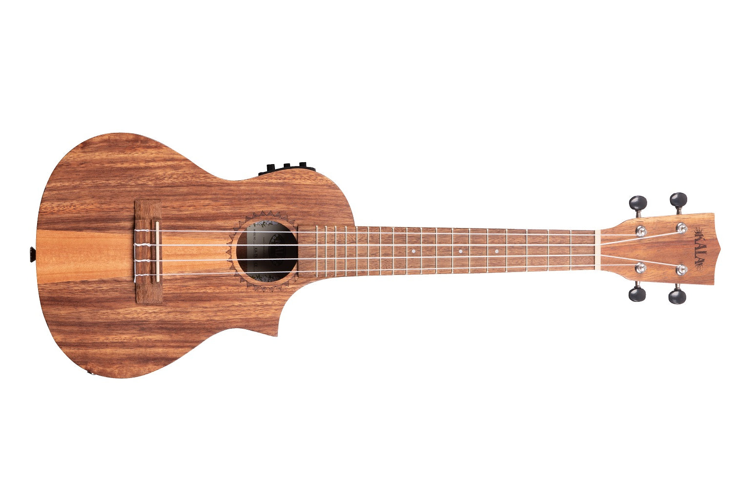 Kala KA-TK-C-CE - ''Teak Tri-Top'' - ukulele concerto elettrificato