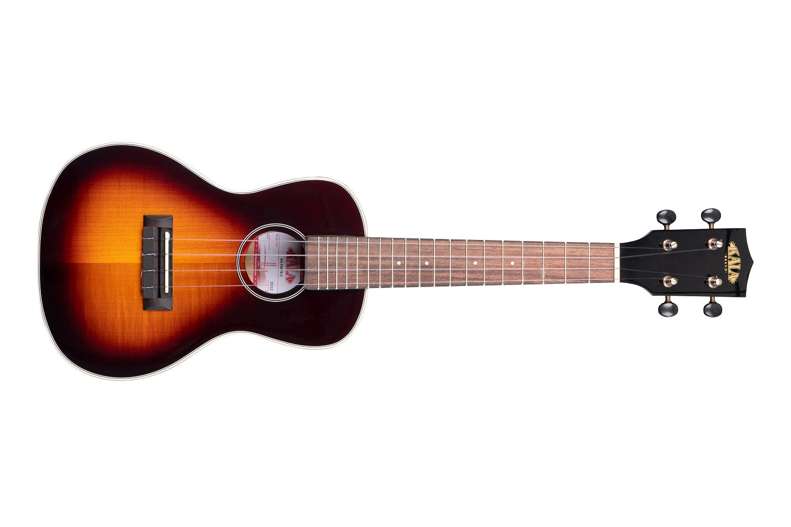 Kala KA-FMTB-C - ''Gloss Flame Maple Burst'' - ukulele concerto - Tobacco Burst