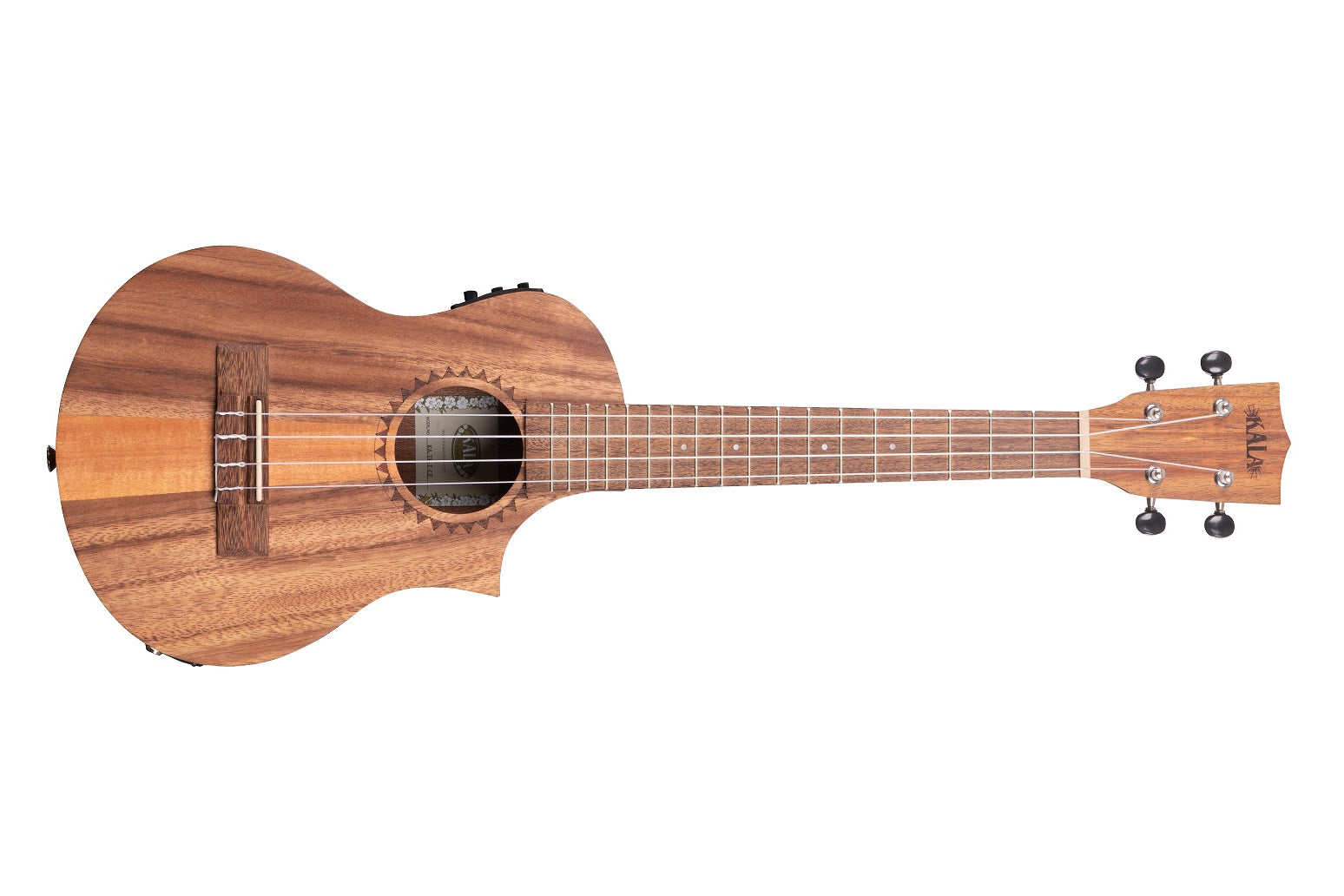 Kala KA-TK-T-CE - ''Teak Tri-Top'' - ukulele tenore elettrificato