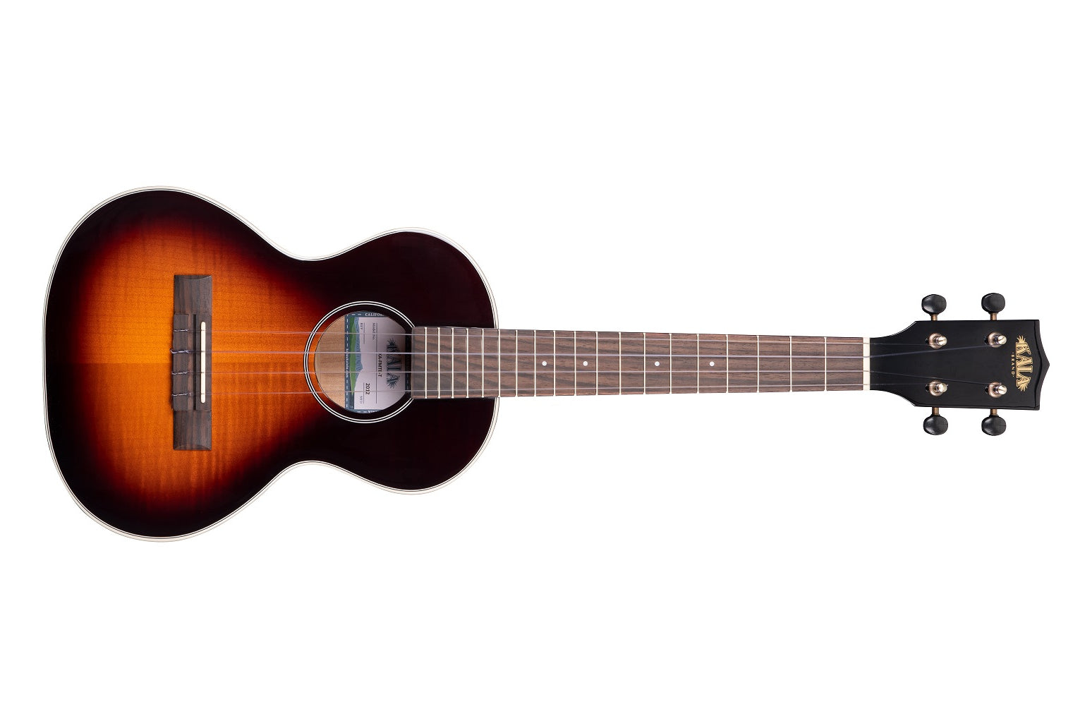 Kala KA-FMTB-T - ''Gloss Flame Maple Burst'' - tenor ukulele - Tobacco Burst