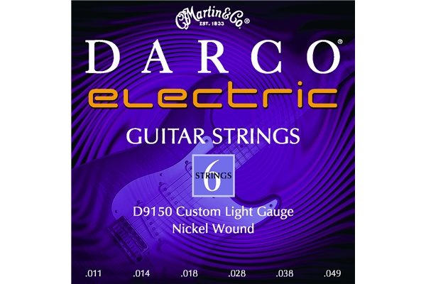 Martin D9150 Muta per Chitarra Elettrica Custom Light 11-49