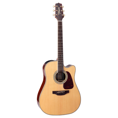 Takamine Dreadnought Cutaway Elettrificata Natural con Borsa