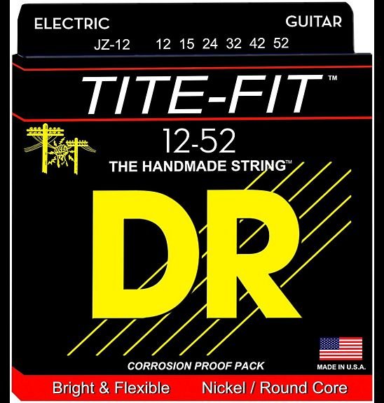 Dr Strings Muta Jz12 Chitarra Elettrica Tite Fit 12-52 Jazz