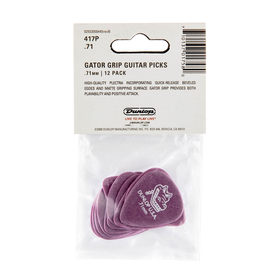 Dunlop 417P.71 Gator Grip Standard .71mm
