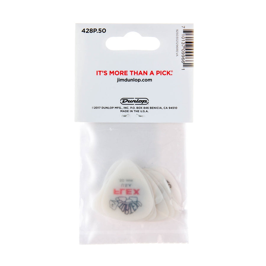 Dunlop 428P.50 Tortex Flex Standard .50 mm Pack/12