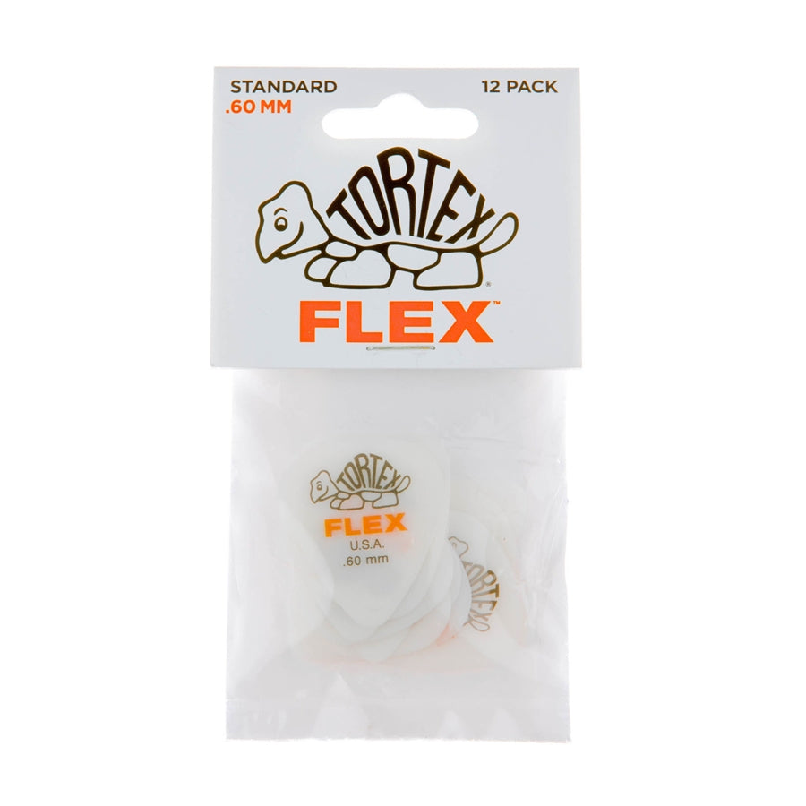 Dunlop 428P.60 Tortex Flex Standard .60 mm Pack/12