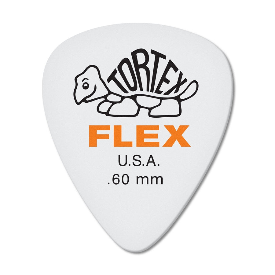 Dunlop 428P.60 Tortex Flex Standard .60 mm Pack/12