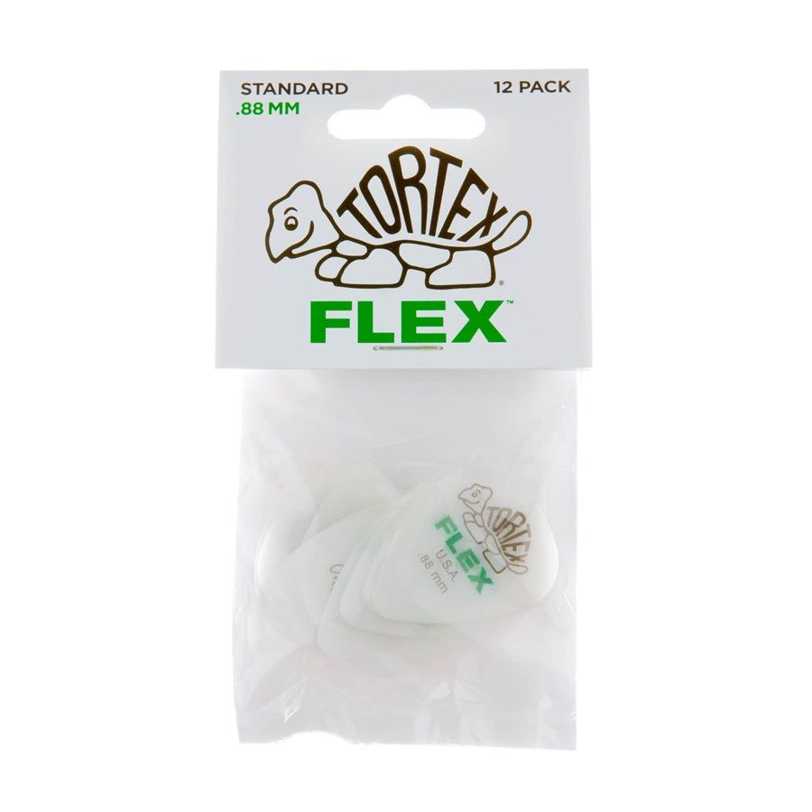 Dunlop 428P.88 Tortex Flex Standard .88 mm Pack/12