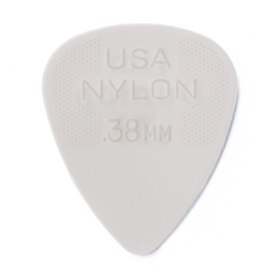 Dunlop 44P.38 Nylon Standard White .38mm