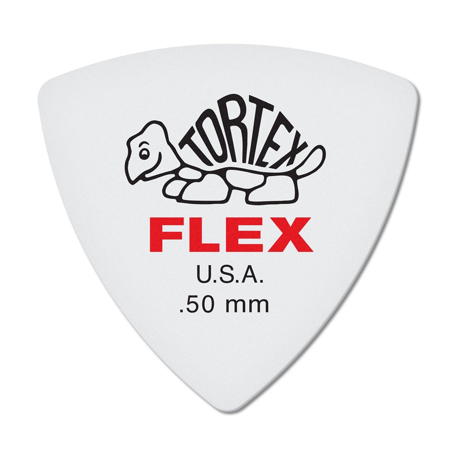 Dunlop 456P.50 Tortex Flex Triangle .50 mm Pack/6