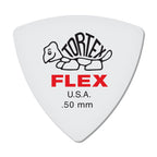Dunlop 456R.50 Tortex Flex Triangle .50 mm Bag/72