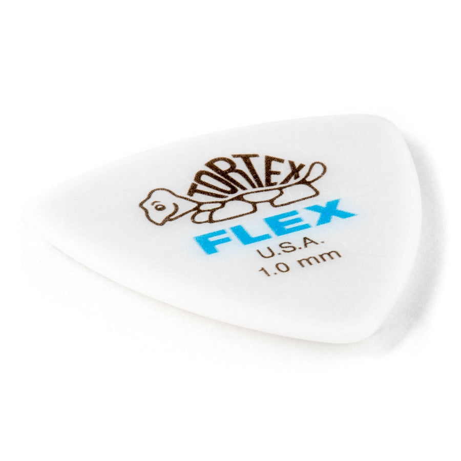 Dunlop 456R1.0 Tortex Flex Triangle 1.0 mm Bag/72