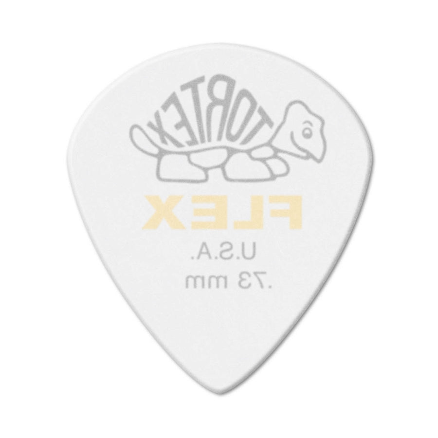 Dunlop 466R073 Tortex Flex Jazz III XL .73 mm Bag/72