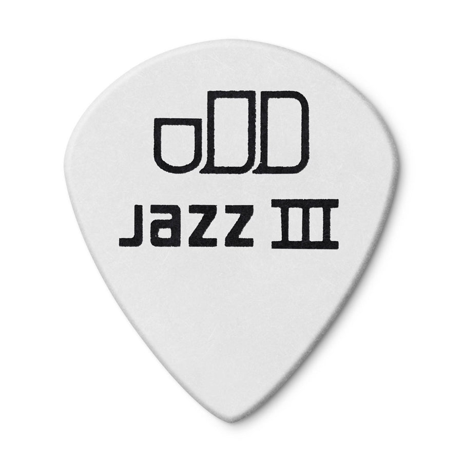 Dunlop 478R1.0 Tortex White Jazz III, 1.0mm