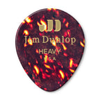 Dunlop 485P-05HV Celluloid Teardrop, Shell Heavy Player's Pack/12
