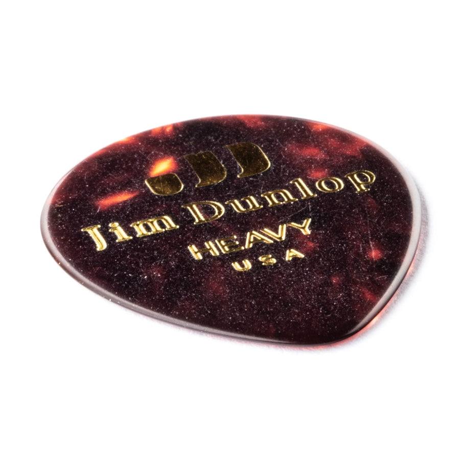 Dunlop 485P-05HV Celluloid Teardrop, Shell Heavy Player's Pack/12
