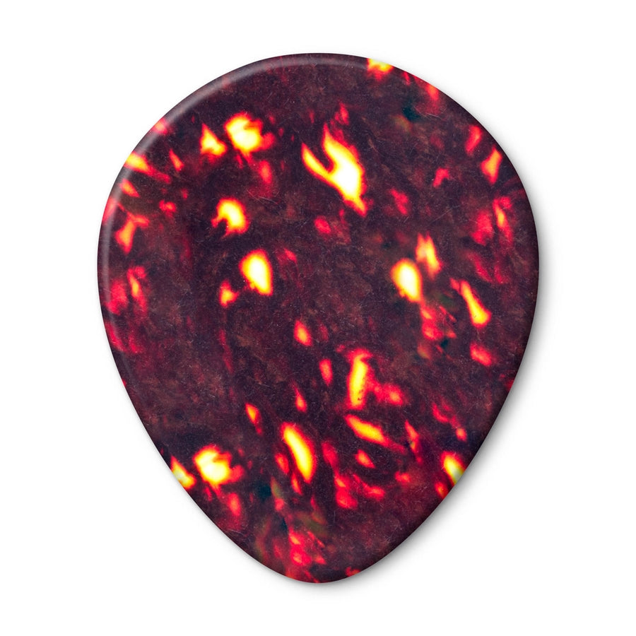 Dunlop 485P-05TH Celluloid Teardrop, Shell Thin Player's Pack/12