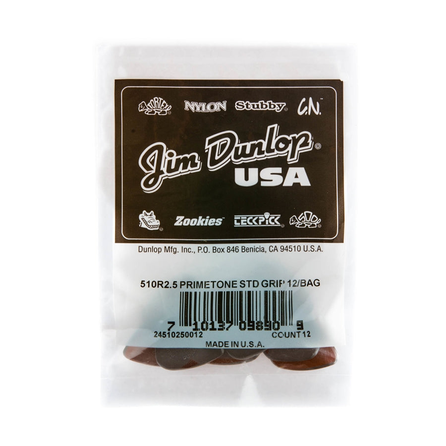 Dunlop 510R2.5 Primetone Standard (Grip), Refill Bag/12