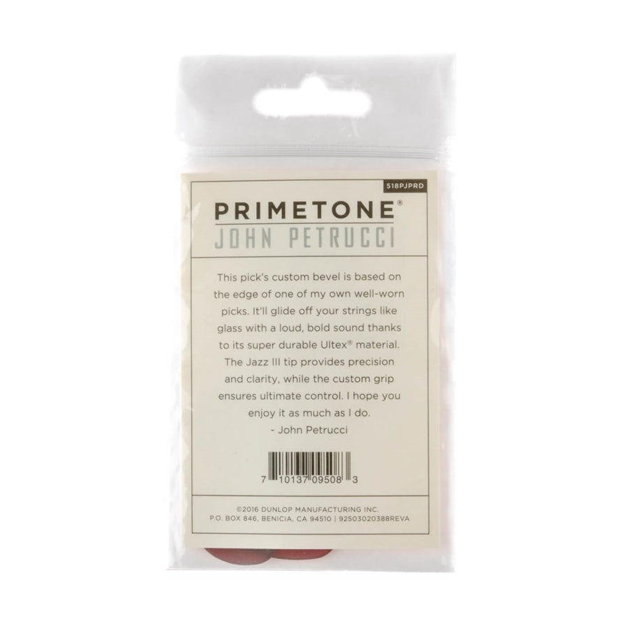 Dunlop 518PJPRD John Petrucci Primetone Jazz III Red, Player/3