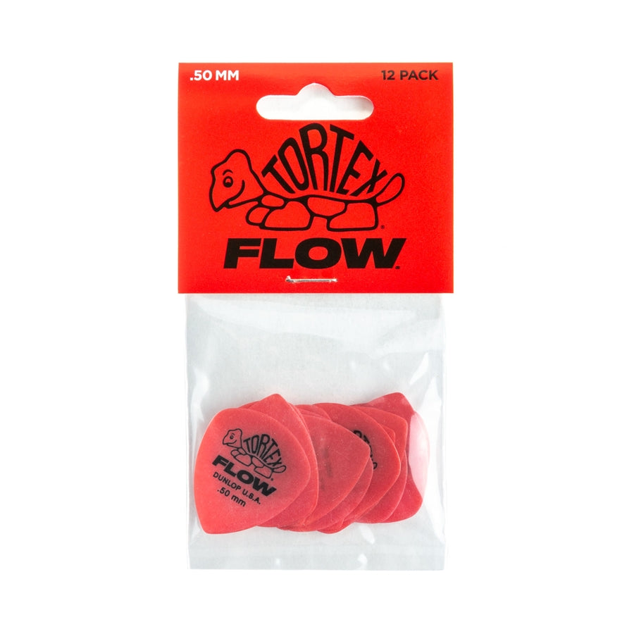 Dunlop 558P050 Tortex Flow Standard .50 mm Player's Pack/12
