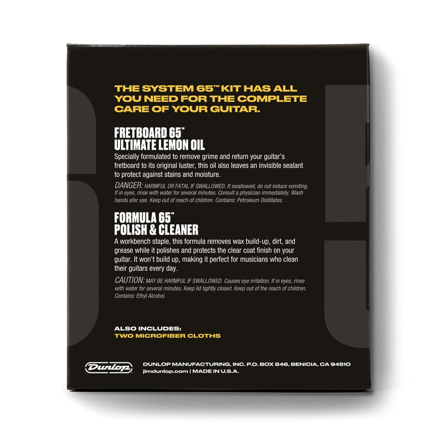 Dunlop 6503 System 65 Body & Fingerboard Cleaning Kit