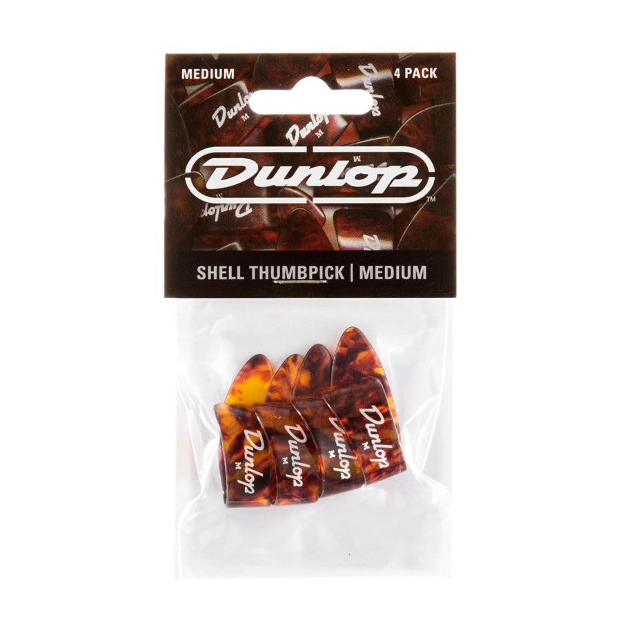 Dunlop 9022P THUMB MEDIUM - PLAYER'S PACK 4 PICKS