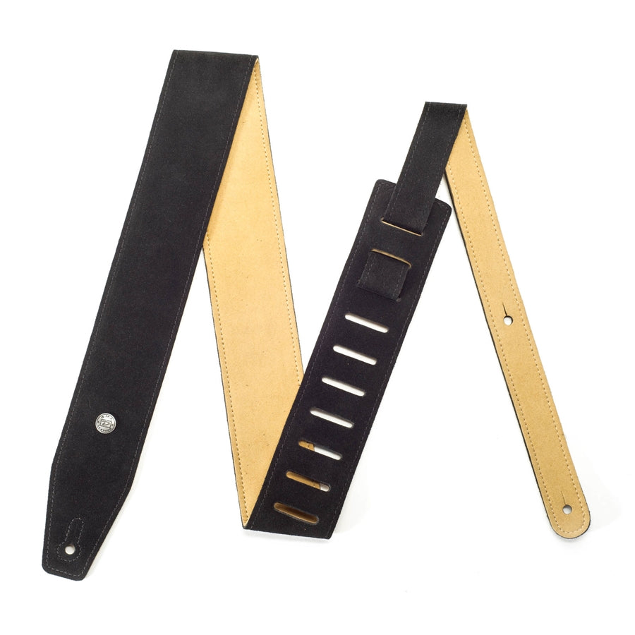 Dunlop BMF-S01 STRAP SUEDE EBONY