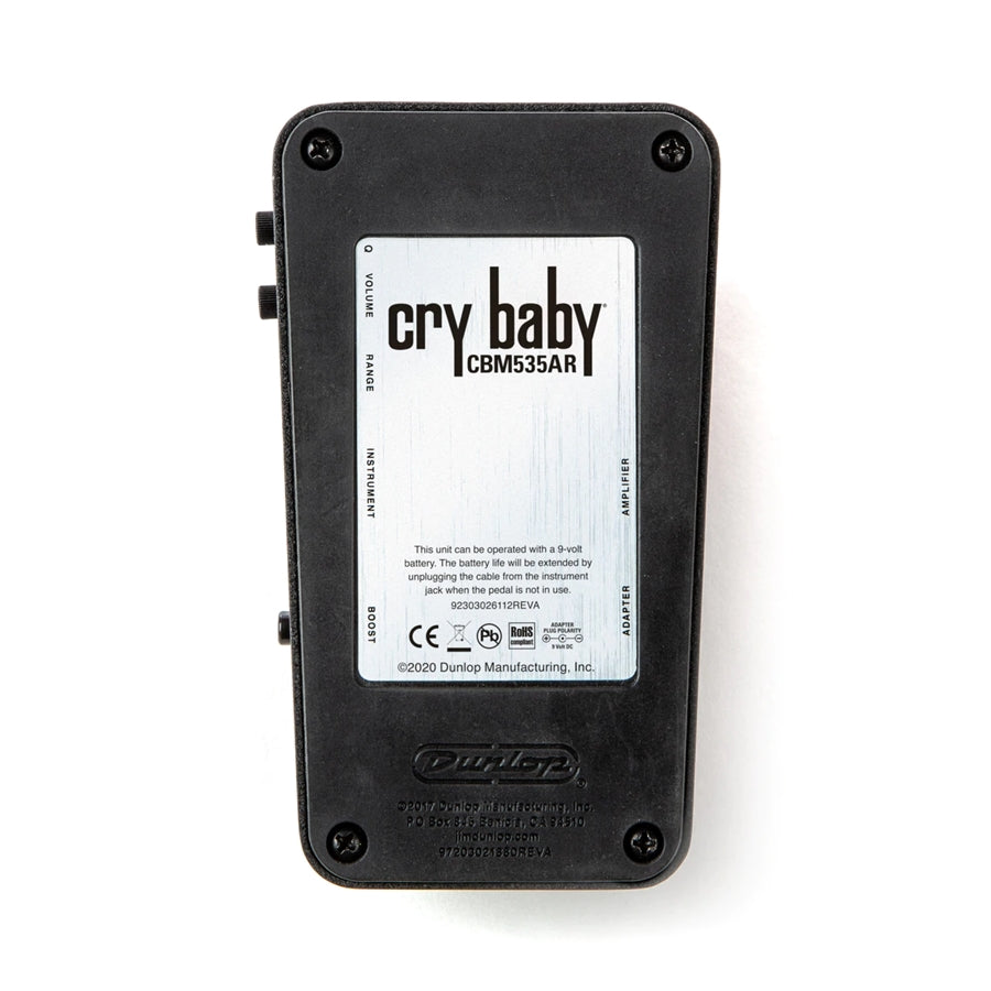 Dunlop CBM535AR Cry Baby Q Mini 535Q Auto Return Wah