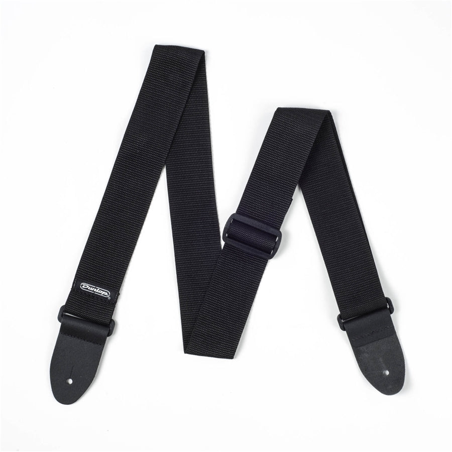 Dunlop D07-01BK DUNLOP POLY STRAP BLACK