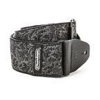 Dunlop D6714 Tracolla Jacquard Black Thistle