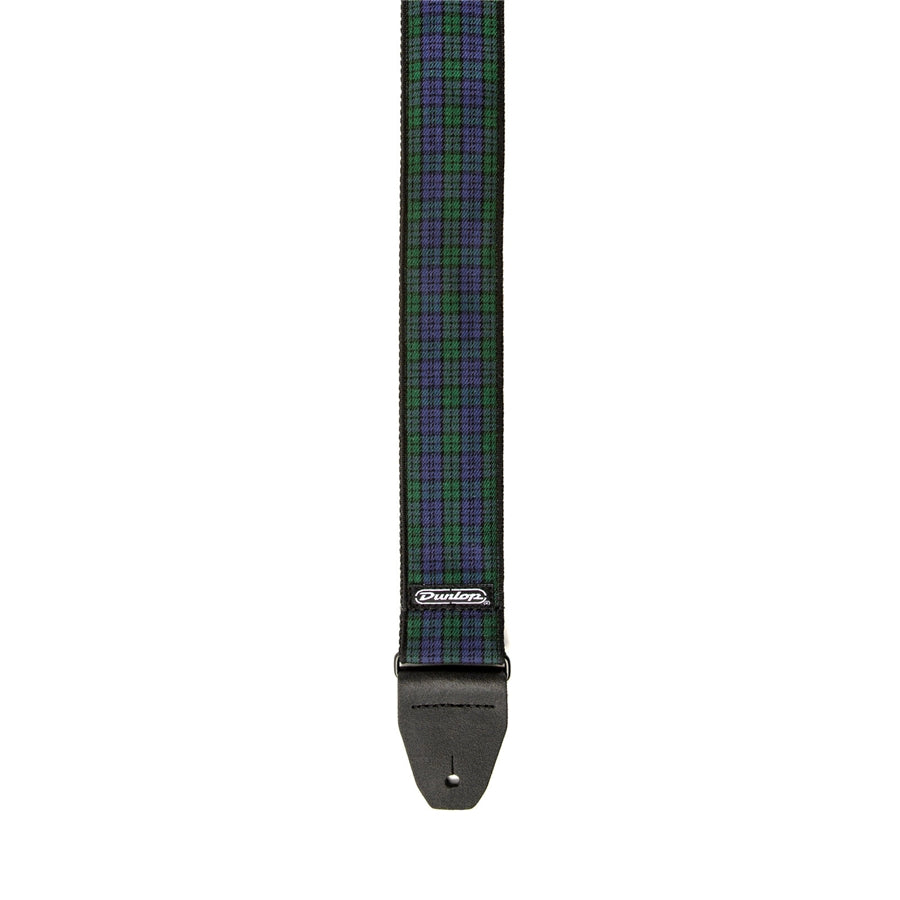 Dunlop D6731 Tracolla Jacquard Black Watch Plaid