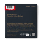 Dunlop DAB1254 Acoustic 80/20 Bronze, Light Set/6