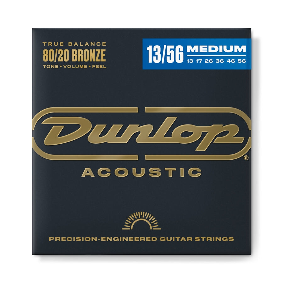 Dunlop DAB1356 Acoustic 80/20 Bronze, Medium Set/6