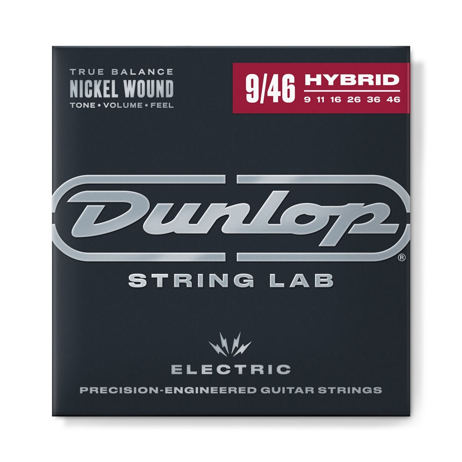 Dunlop DEN0946 Nickel Plated Steel, Light /Heavy, Set/6
