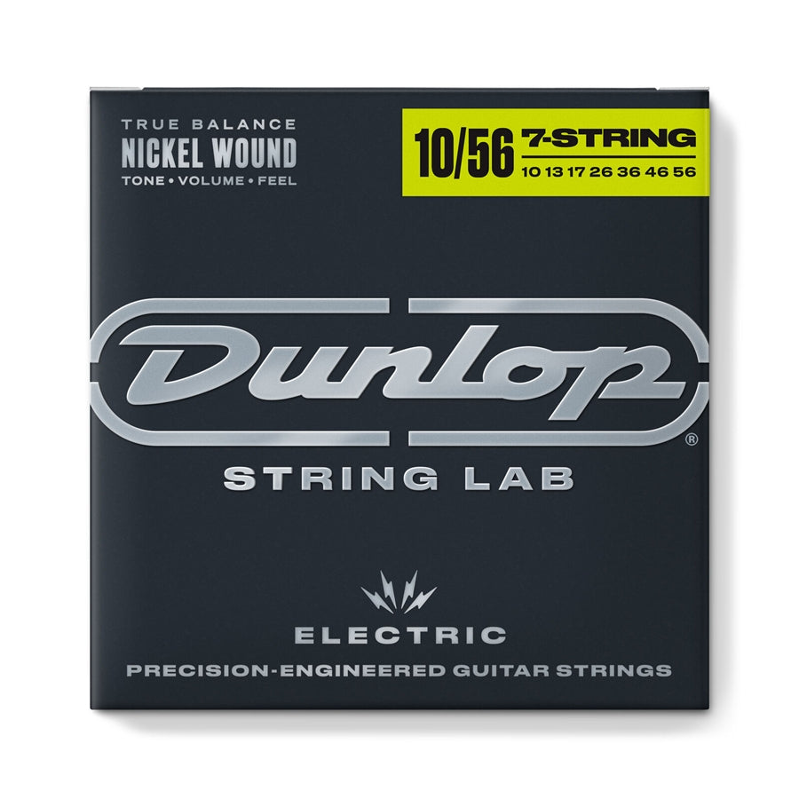 Dunlop DEN1056 Nickel Plated Steel, Medium, Set/7