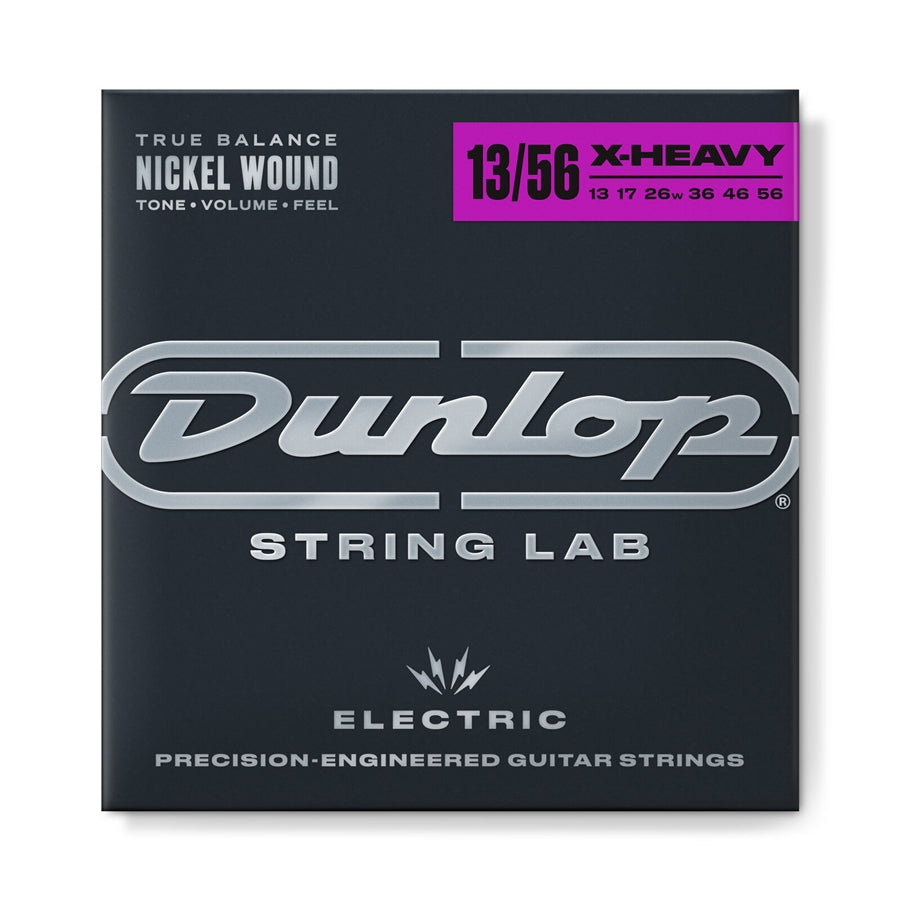 Dunlop DEN1356 Nickel Plated Steel, Extra Heavy, Set/6