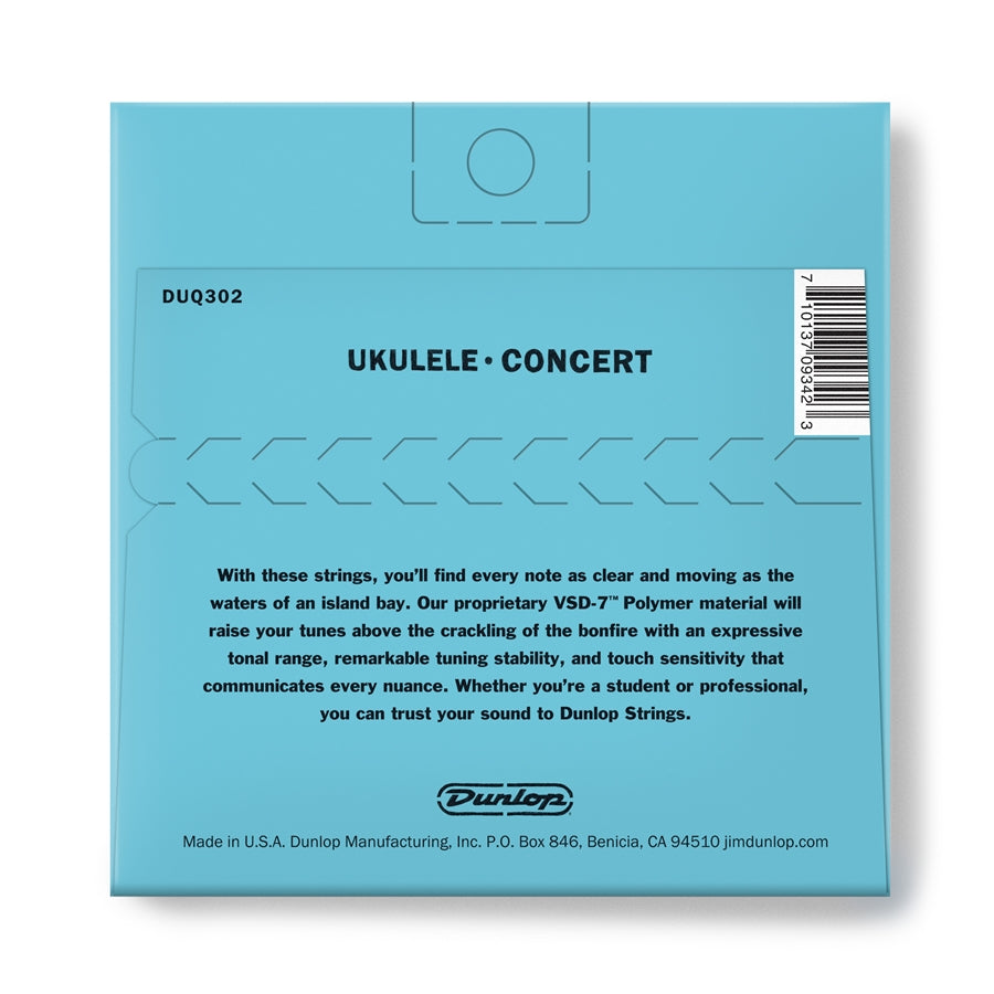 Dunlop DUQ302 Corde per Ukulele Concerto Pro-4/Set