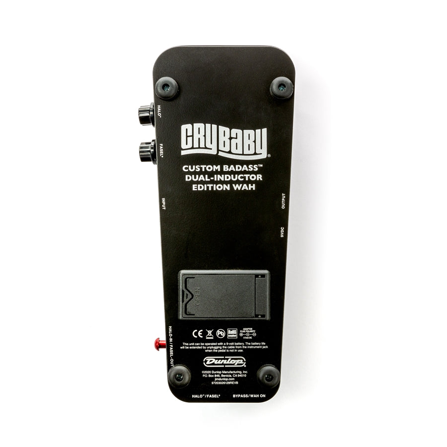 Dunlop GCB65 Cry Baby Custom Badass Dual-Inductor Edition Wah