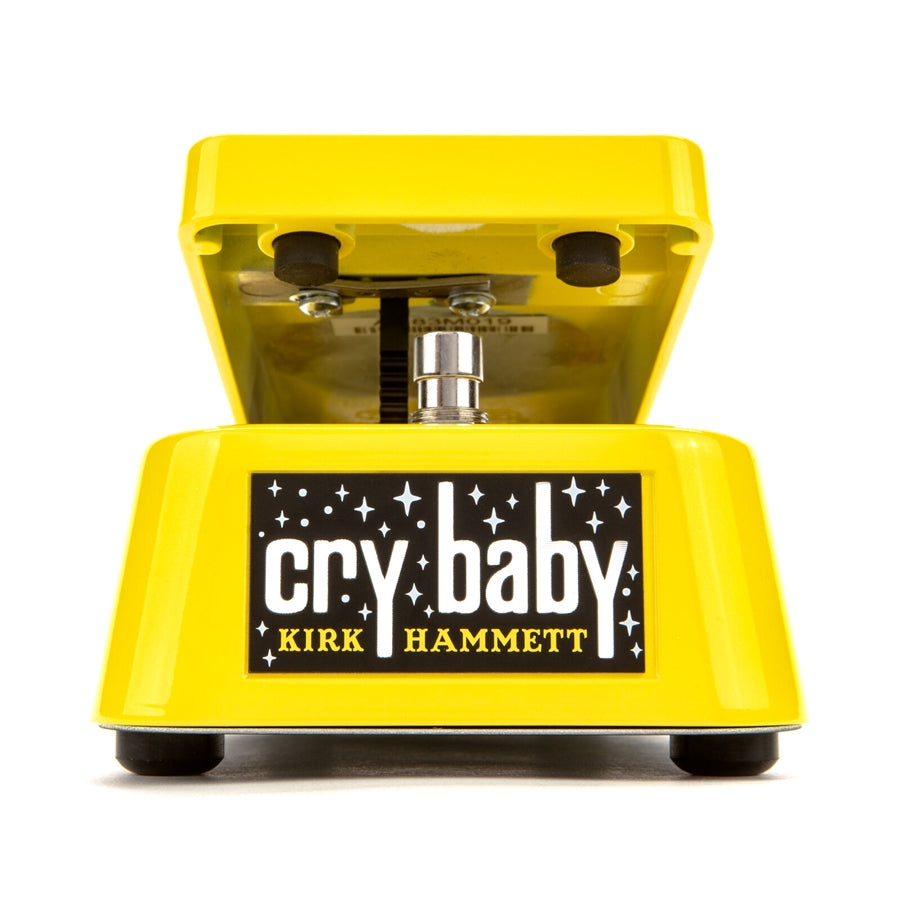 Dunlop KH95Y Kirk Hammett Cry Baby Wah Yellow Sparkle Edition