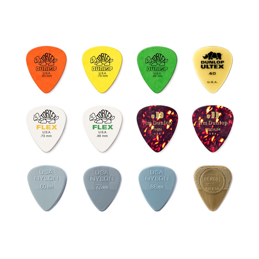 Dunlop PVP112 Acoustic Variety Pack (busta da 12 plettri)