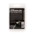 Dunlop SLS1033BK Straplok Dual Design Strap Retainer System, Black