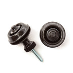 Dunlop SLS1033BK Straplok Dual Design Strap Retainer System, Black