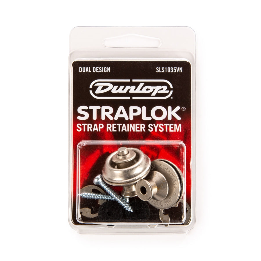 Dunlop SLS1035VN Straplok Dual Design Vintage Nickel