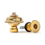 Dunlop SLS1502BR Straplok Traditional Strap Retainer System, Brass