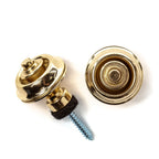 Dunlop SLS1502BR Straplok Traditional Strap Retainer System, Brass
