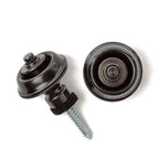 Dunlop SLS1503BK Straplok Traditional Strap Retainer System, Black