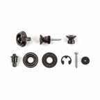Dunlop SLS1503BK Straplok Traditional Strap Retainer System, Black