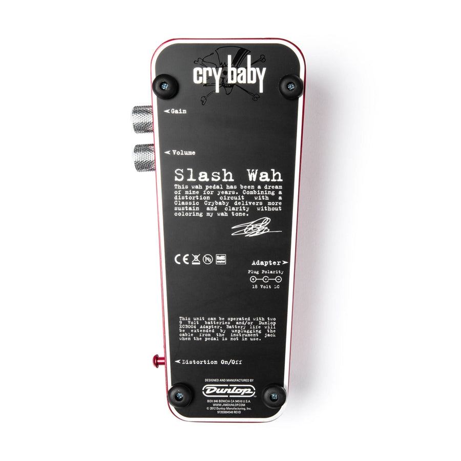 Dunlop SW95 Slash Cry Baby Wah